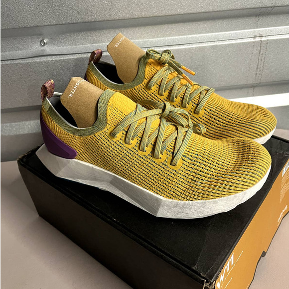 Allbirds Women's Thrive Yellow Blizzard Tree Flyer Athletic Running Shoe-Size 11 - Picture 1 of 10